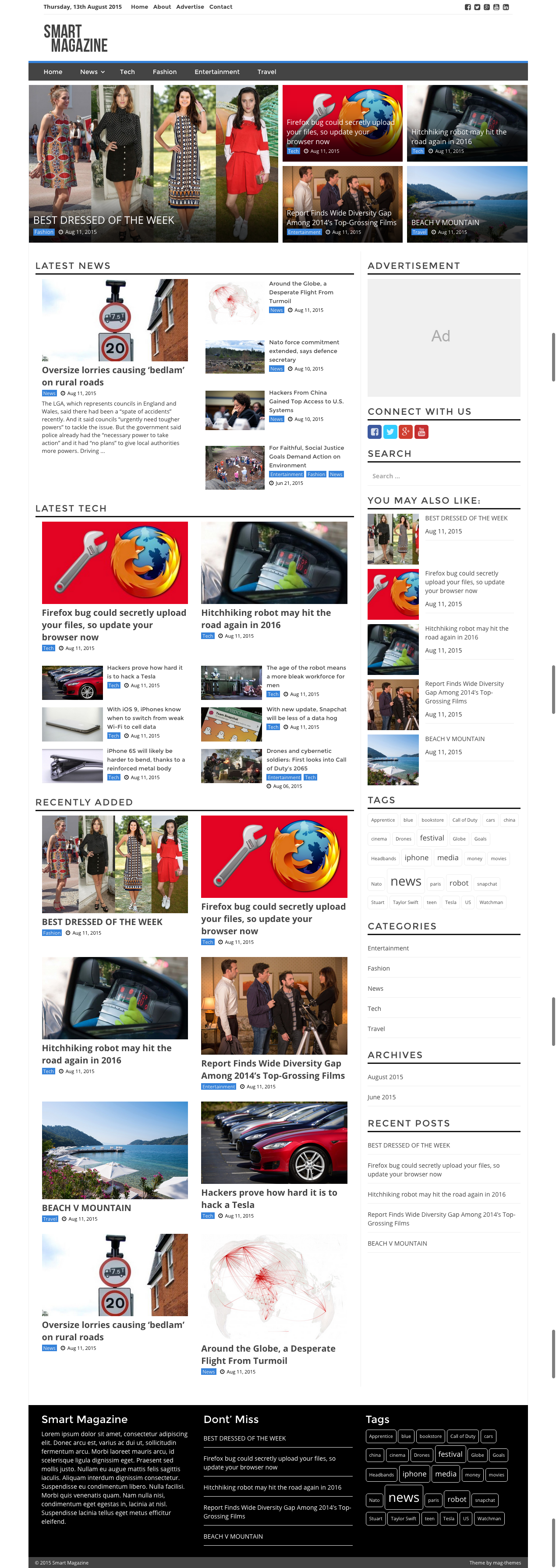 Smart Magazine Smart Magazine WordPress theme